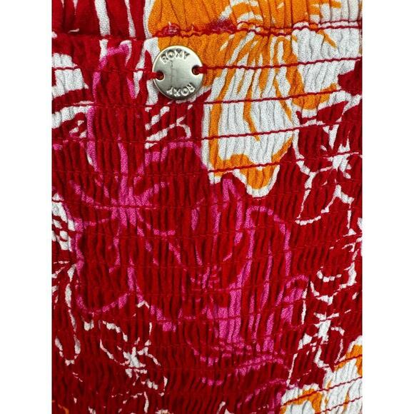 Roxy Red Floral Jumper Size M - Picture 4 of 4